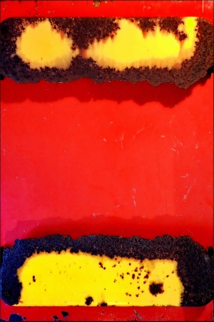 Jaune, brun et rouge (Hommage à Mark Rothko)   40x60cm   2.6.2012